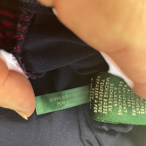 Lauren Ralph Lauren Active Womens Pink Blue Striped Full-zip Jacket Sz XL SKU 94 - Picture 9 of 13